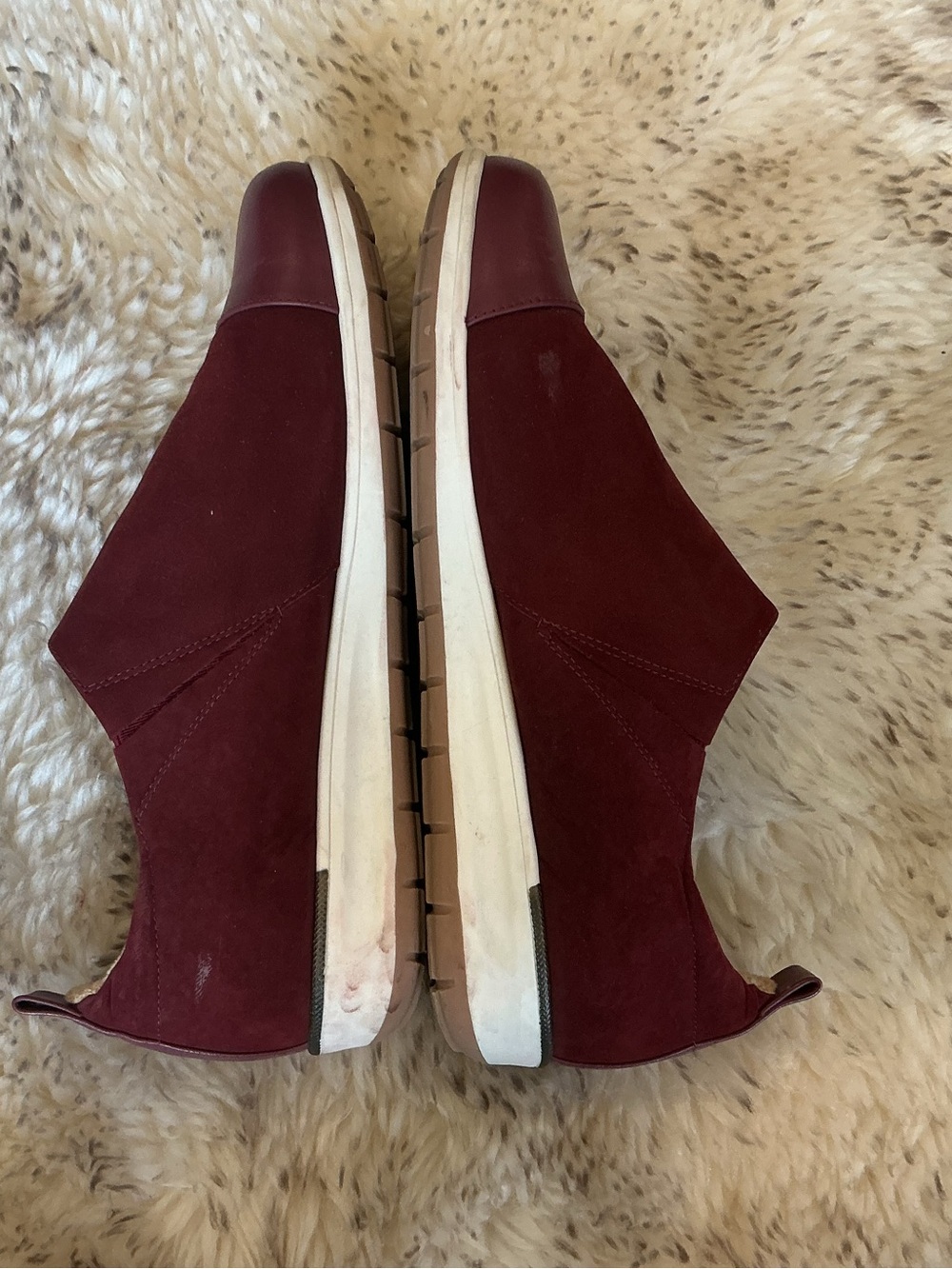 Walking Cradles Women’s Slip-On Shoes- Burgundy - Picture 5 of 7